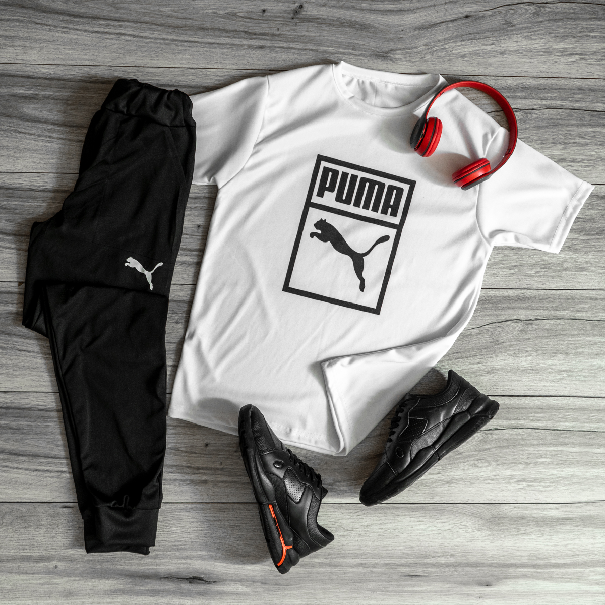 ست تیشرت شلوار Puma مردانه مدلBarsam