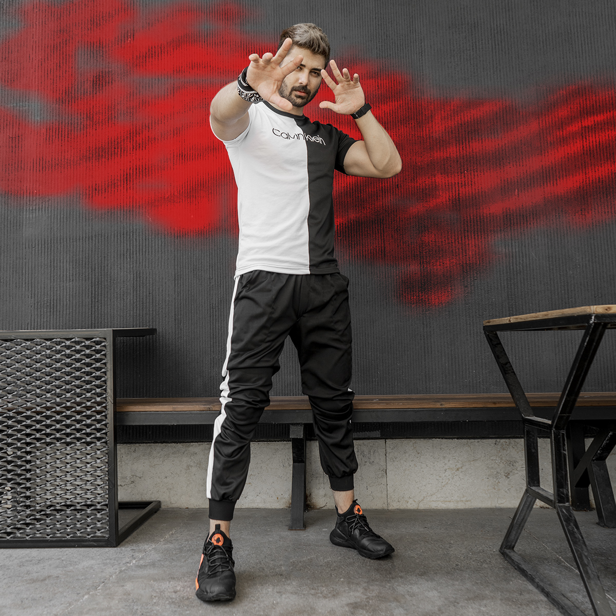 ست تیشرت شلوار CAVIN KLEIN مردانه مدلRAMON