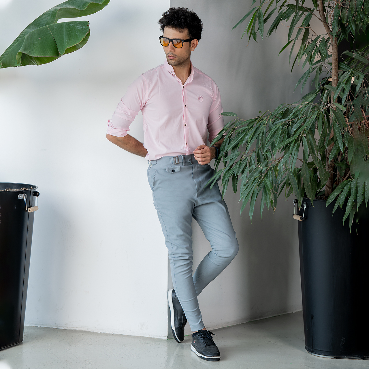 شلوار اسلش طوسی مردانه مدل Toren