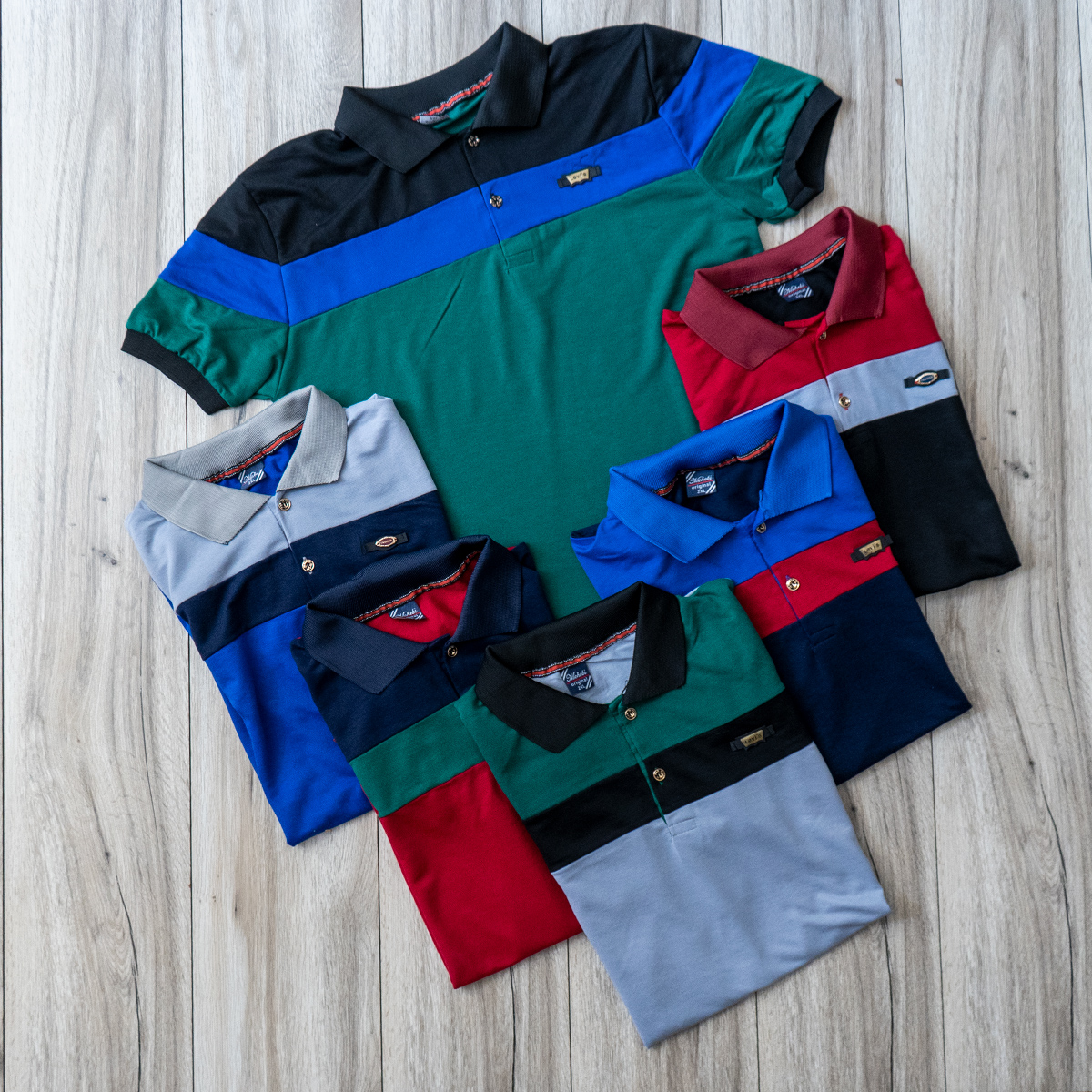 تیشرت Fashion مردانه مشکی سبز مدل Garland(T)