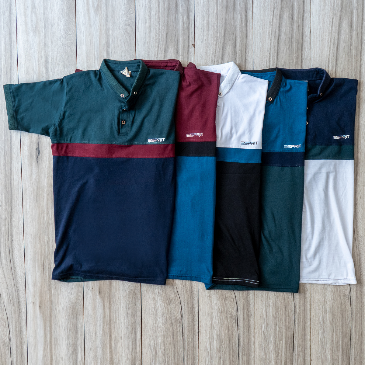 تیشرت Esprit مردانه آبی سبز مدل Sonada