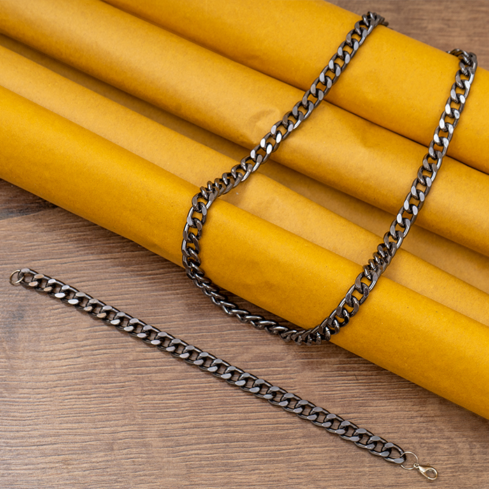 نیم ست Cartier مردانه دودی مدل Zoris