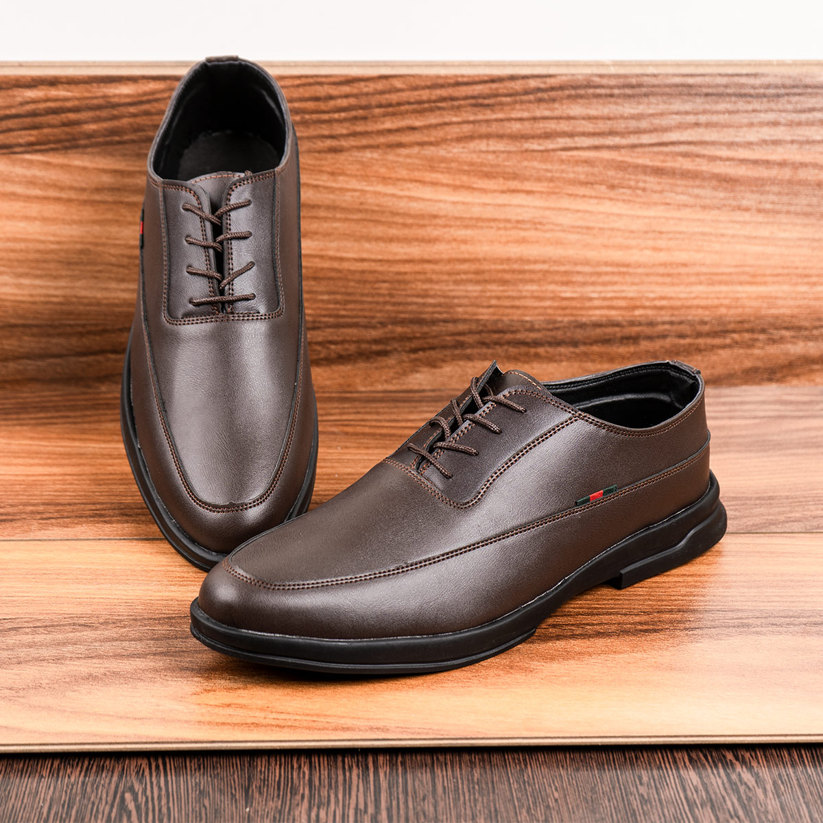 کفش رسمی گوچی مردانه قهوه ای مدل Palvin