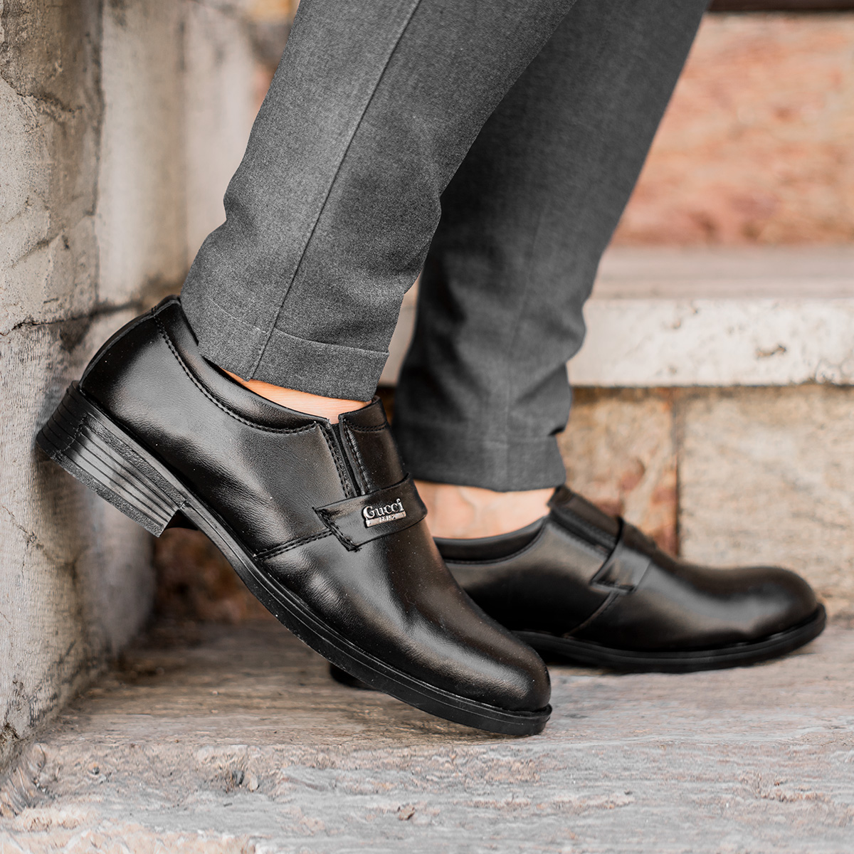 کفش رسمی گوچی مردانه مدلkarena