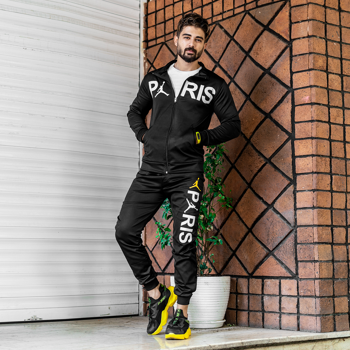 ست سوییشرت شلوار jordan parisمردانه مدل Gomez