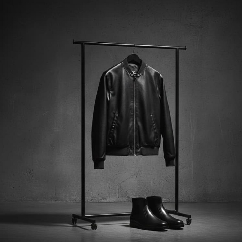 پکیج کاپشن Artim نیم بوت مردانه مشکی مدل Rad